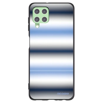 Picasee Μαύρη θήκη σιλικόνης για Samsung Galaxy A22 A225F 4G - Static Lines