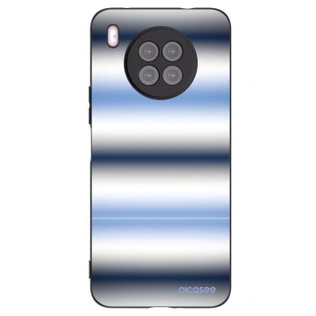 Picasee Μαύρη θήκη σιλικόνης για Huawei Nova 8i - Static Lines