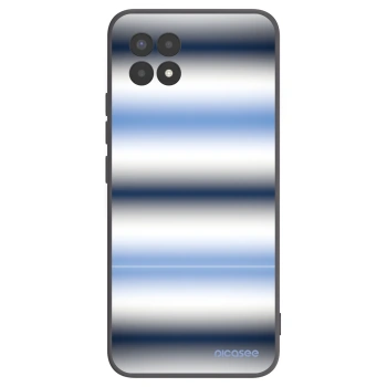 Picasee Μαύρη θήκη σιλικόνης για Realme 8i - Static Lines