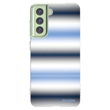 Picasee διαφανής θήκη σιλικόνης Samsung Galaxy S21 FE 5G - Static Lines