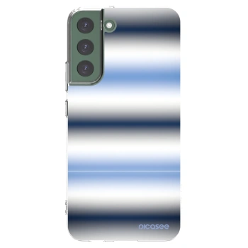 Picasee διαφανής θήκη σιλικόνης Samsung Galaxy S22+ 5G - Static Lines