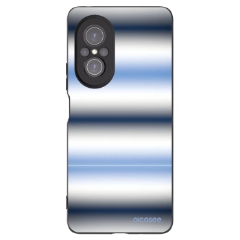 Picasee Μαύρη θήκη σιλικόνης για Huawei Nova 9 SE - Static Lines