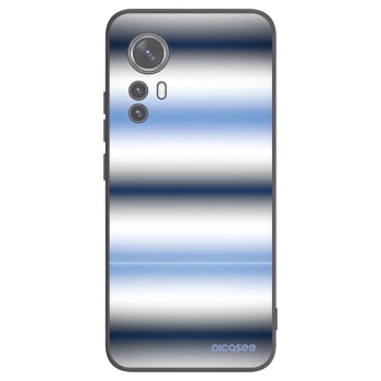 Picasee Μαύρη θήκη σιλικόνης για Xiaomi 12X - Static Lines