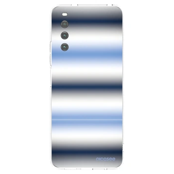 Picasee διαφανής θήκη σιλικόνης Sony Xperia 10 IV 5G - Static Lines