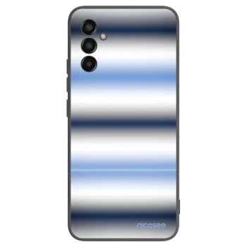 Picasee Μαύρη θήκη σιλικόνης για Samsung Galaxy M13 M135F - Static Lines