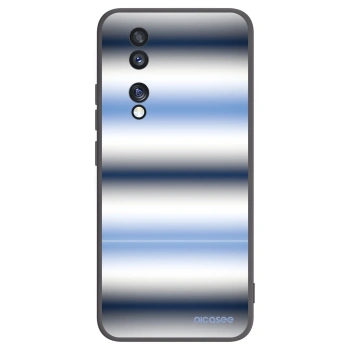 Picasee Μαύρη θήκη σιλικόνης για Honor 70 - Static Lines