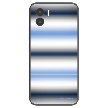 Picasee Μαύρη θήκη σιλικόνης για Xiaomi Redmi A1 - Static Lines