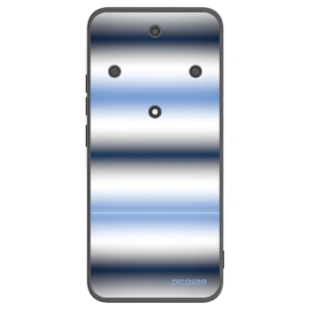 Picasee Μαύρη θήκη σιλικόνης για Honor Magic5 Lite 5G - Static Lines