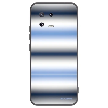 Picasee Μαύρη θήκη σιλικόνης για Xiaomi 13 Pro - Static Lines