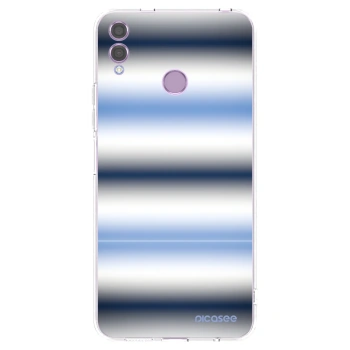 Picasee διαφανής θήκη σιλικόνης Honor 8X - Static Lines