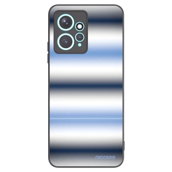 Picasee Μαύρη θήκη σιλικόνης για Xiaomi Redmi Note 12 4G - Static Lines