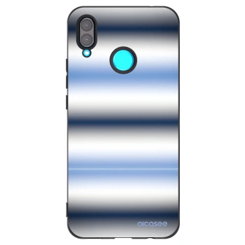 Picasee Μαύρη θήκη σιλικόνης για Huawei Nova 3 - Static Lines