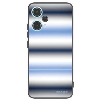 Picasee Μαύρη θήκη σιλικόνης για Xiaomi Poco F5 - Static Lines