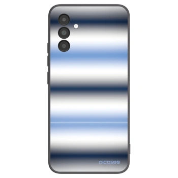 Picasee Μαύρη θήκη σιλικόνης για Samsung Galaxy A04s A047F - Static Lines