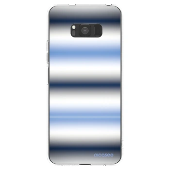 Picasee διαφανής θήκη σιλικόνης Samsung Galaxy S8 G950F - Static Lines