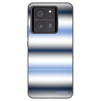 Picasee Μαύρη θήκη σιλικόνης για Xiaomi 13T Pro - Static Lines