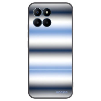 Picasee Μαύρη θήκη σιλικόνης για Honor 70 Lite - Static Lines
