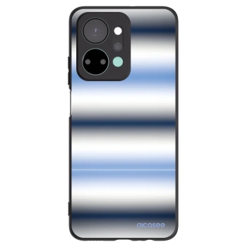 Picasee Μαύρη θήκη σιλικόνης για Honor X7a - Static Lines