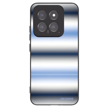 Picasee Μαύρη θήκη σιλικόνης για Xiaomi 14 - Static Lines