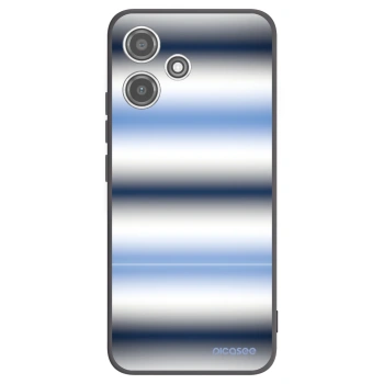 Picasee Μαύρη θήκη σιλικόνης για Xiaomi Redmi 12 5G - Static Lines