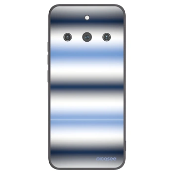 Picasee Μαύρη θήκη σιλικόνης για Realme 11 Pro+ - Static Lines