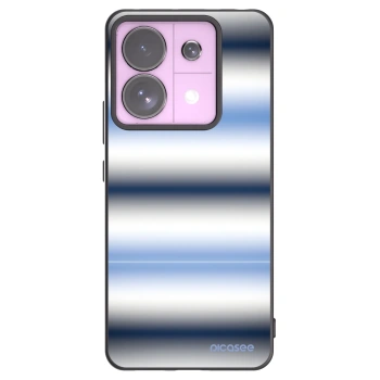 Picasee Μαύρη θήκη σιλικόνης για Xiaomi Redmi Note 13 Pro 5G - Static Lines