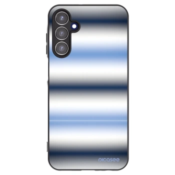 Picasee Μαύρη θήκη σιλικόνης για Samsung Galaxy A15 A155F 4G - Static Lines