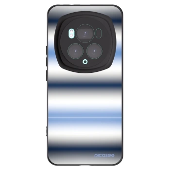 Picasee Μαύρη θήκη σιλικόνης για Honor Magic6 Pro - Static Lines