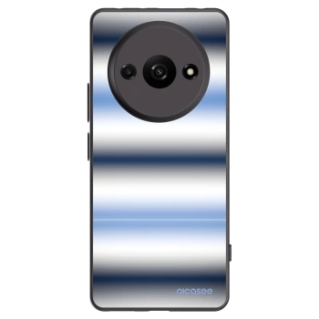 Picasee Μαύρη θήκη σιλικόνης για Xiaomi Redmi A3 - Static Lines