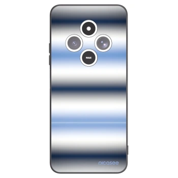 Picasee Μαύρη θήκη σιλικόνης για Xiaomi Redmi 14C - Static Lines