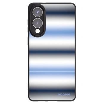 Picasee Μαύρη θήκη σιλικόνης για Samsung Galaxy S25 Edge 5G - Static Lines