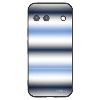 Picasee Μαύρη θήκη σιλικόνης για Google Pixel 9 - Static Lines
