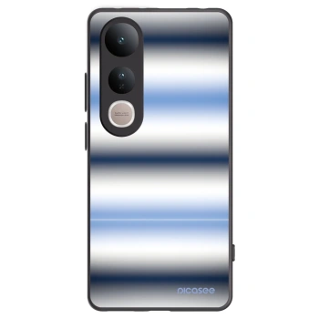 Picasee Μαύρη θήκη σιλικόνης για Vivo V50 Lite 5G - Static Lines