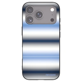 Picasee Μαύρη θήκη σιλικόνης για Apple iPhone 17 Pro - Static Lines