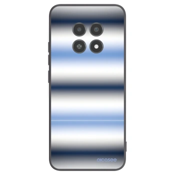 Picasee Μαύρη θήκη σιλικόνης για Realme 12X - Static Lines