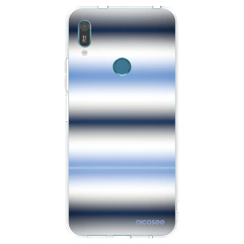 Picasee διαφανής θήκη σιλικόνης Huawei Y6 2019 - Static Lines