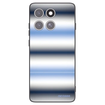 Picasee Μαύρη θήκη σιλικόνης για Motorola Edge 60 Pro - Static Lines