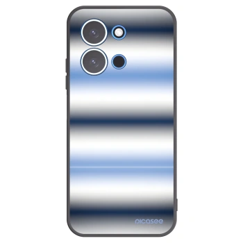 Picasee Μαύρη θήκη σιλικόνης για Xiaomi Redmi 15C 4G - Static Lines