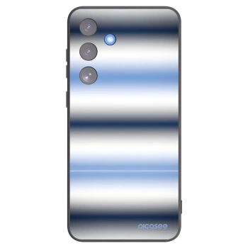 Picasee Μαύρη θήκη σιλικόνης για Samsung Galaxy S25 FE 5G - Static Lines