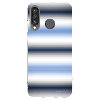 Picasee διαφανής θήκη σιλικόνης Huawei P30 Lite - Static Lines