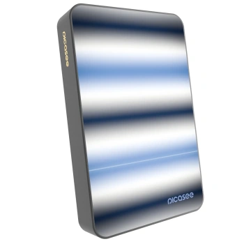 Picasee Powerbank με MagSafe 10 000 mAh Γκρί - Static Lines