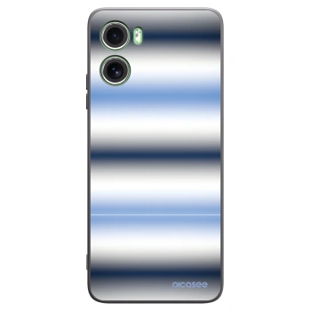 Picasee Μαύρη θήκη σιλικόνης για Motorola Moto G06 - Static Lines