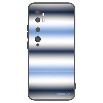 Picasee Μαύρη θήκη σιλικόνης για Xiaomi Mi Note 10 (Pro) - Static Lines