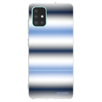 Picasee διαφανής θήκη σιλικόνης Samsung Galaxy A51 A515F - Static Lines