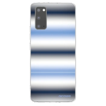 Picasee διαφανής θήκη σιλικόνης Samsung Galaxy S20 G980F - Static Lines