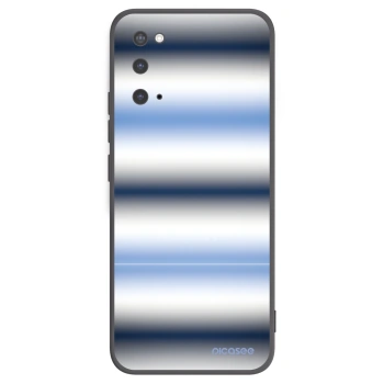 Picasee Μαύρη θήκη σιλικόνης για Samsung Galaxy S20 G980F - Static Lines