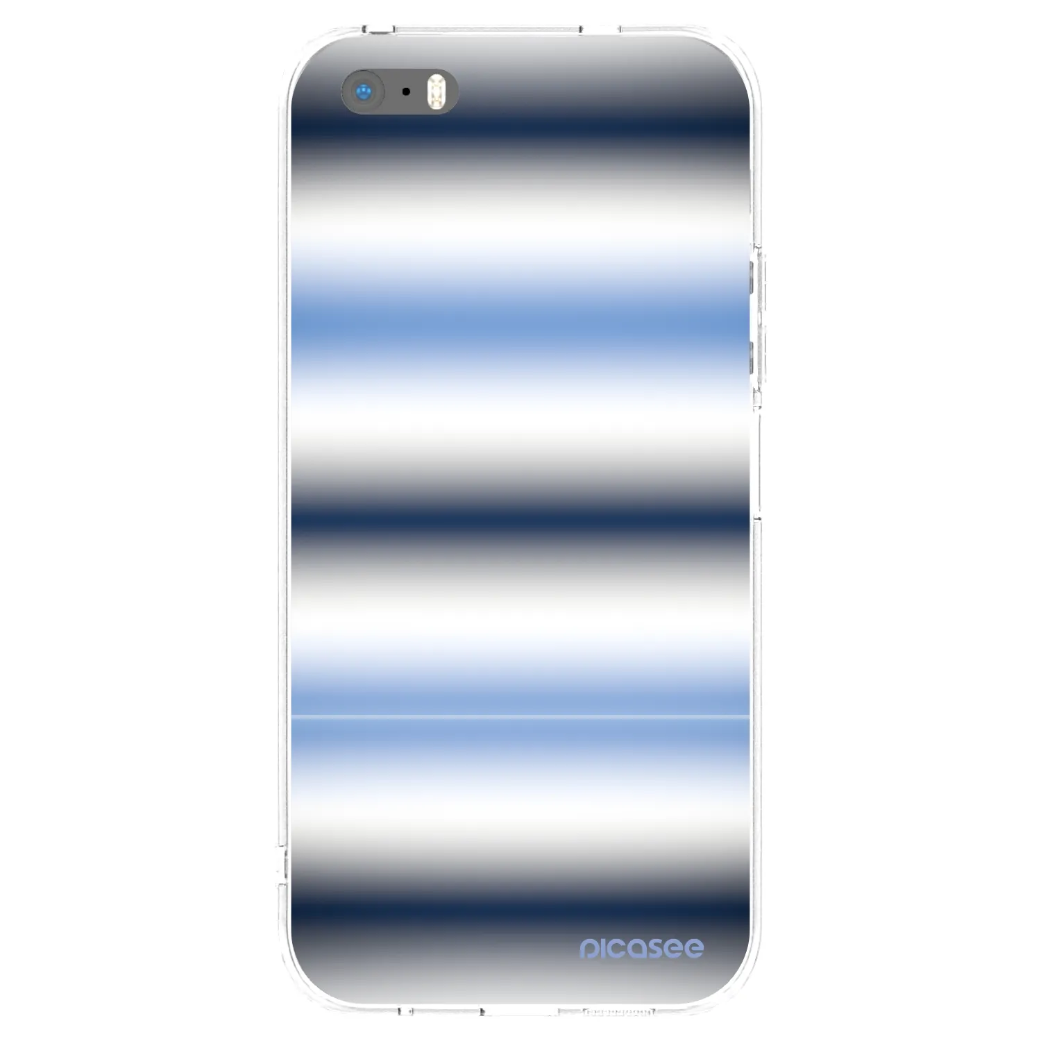 Picasee διαφανής θήκη σιλικόνης Apple iPhone 6 Plus/6S Plus - Static Lines