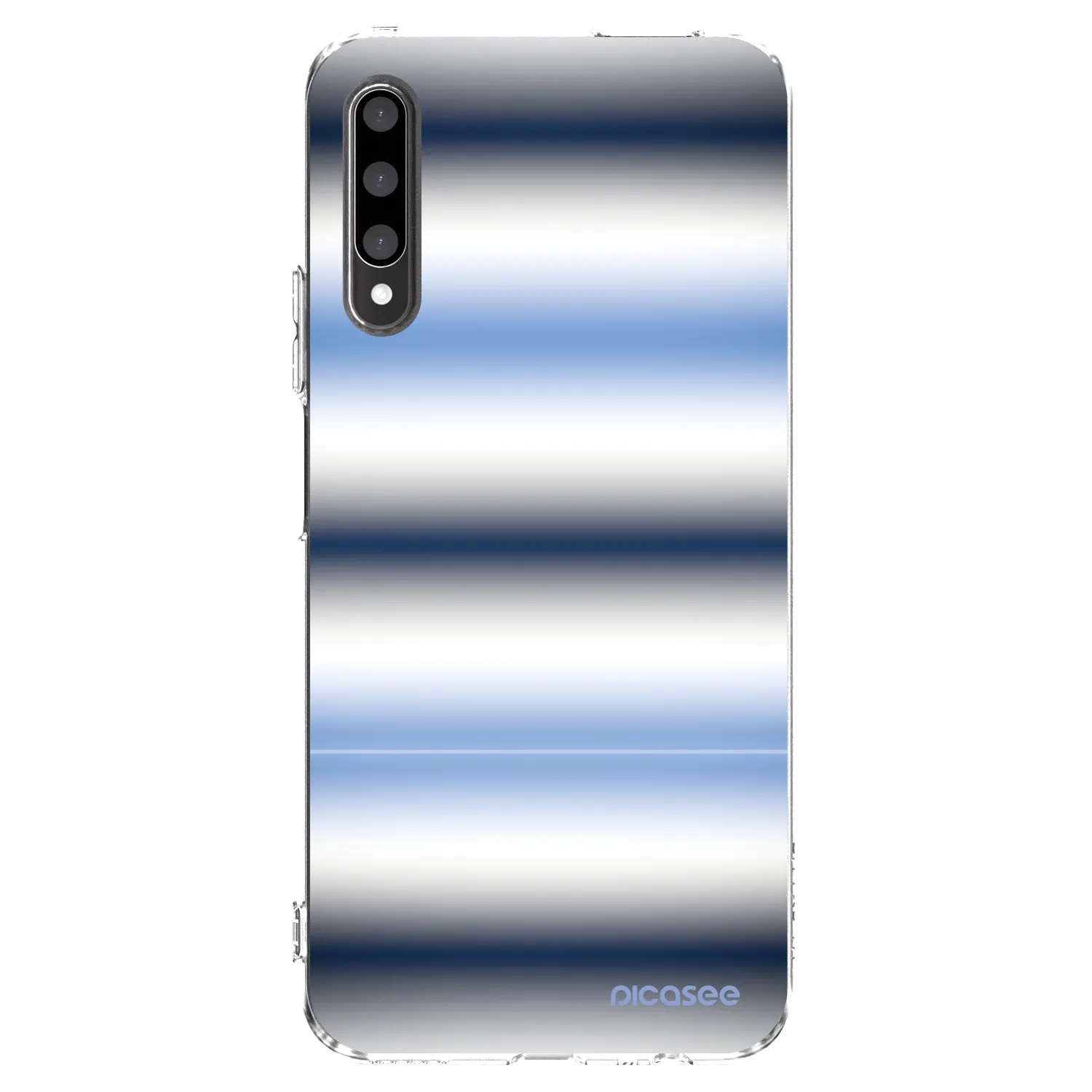 Picasee διαφανής θήκη σιλικόνης Honor 9X Pro - Static Lines