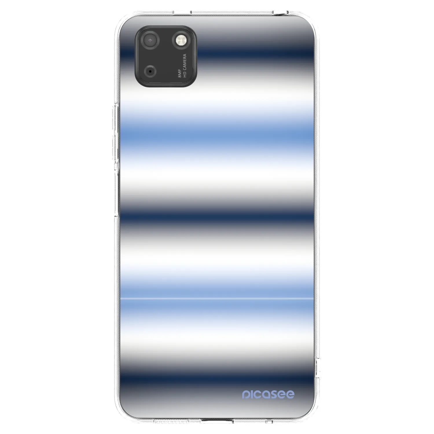 Picasee διαφανής θήκη σιλικόνης Huawei Y5P - Static Lines