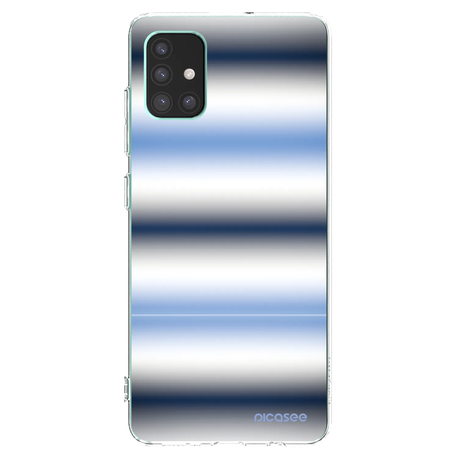 Picasee διαφανής θήκη σιλικόνης Samsung Galaxy M51 M515F - Static Lines